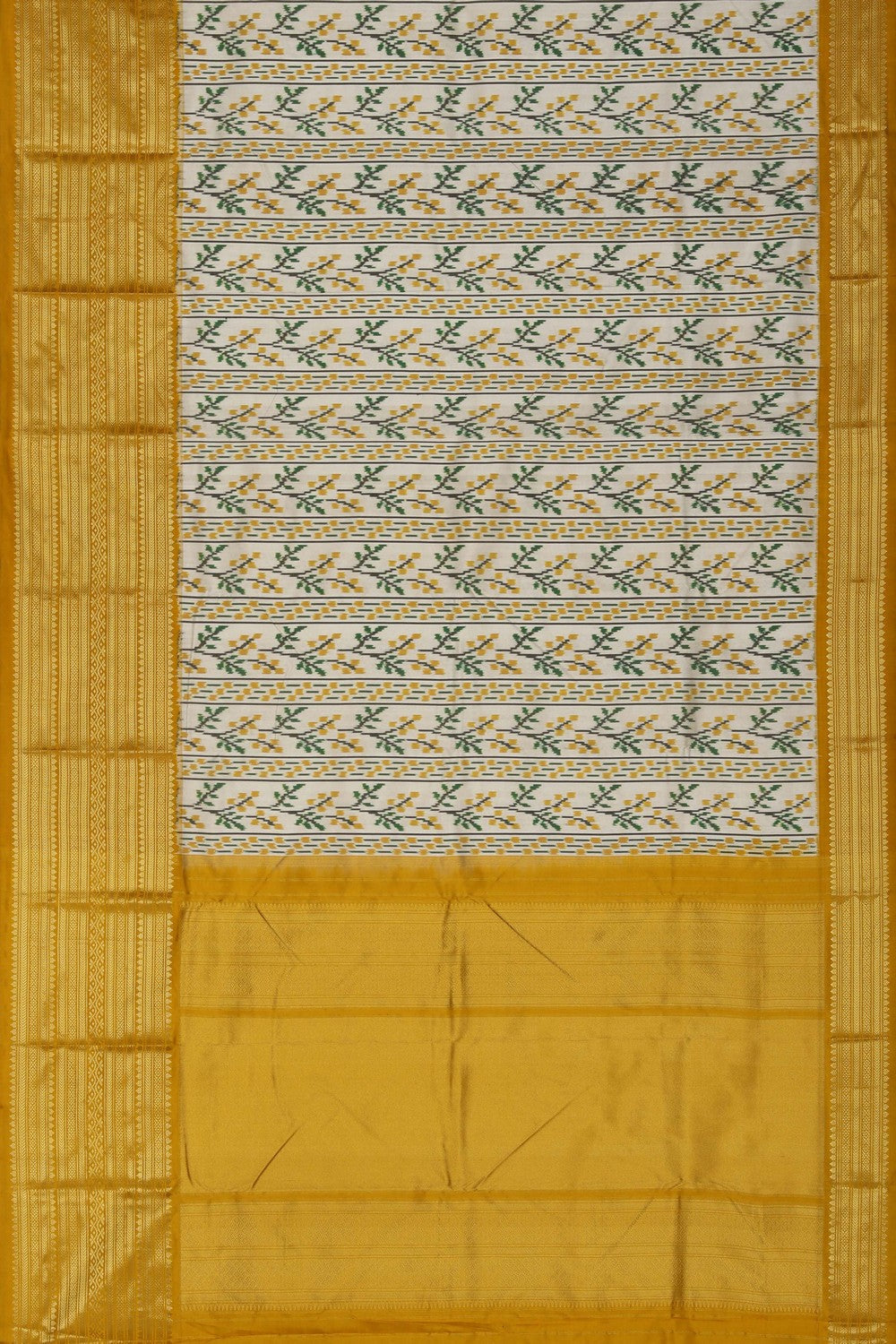 Image of Pochampally Ikat Silk Saree